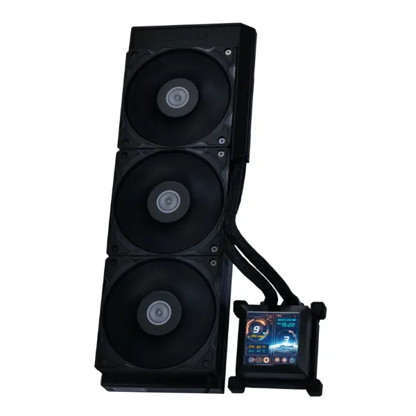 LIAN LI HYDRO-SHIFT LCD 360 RGB - BLACK