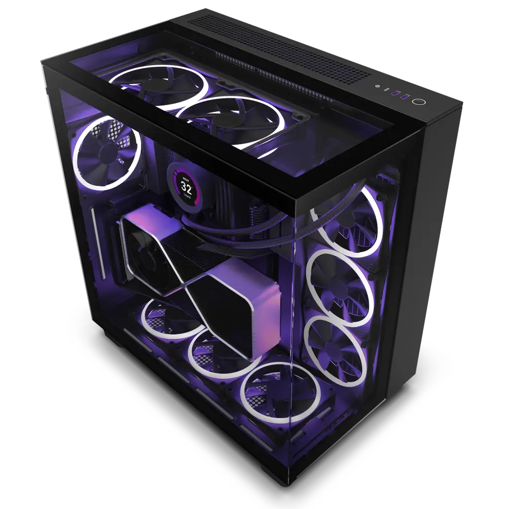 NZXT H9 ELITE EDITION ATX MID TOWER - BLACK