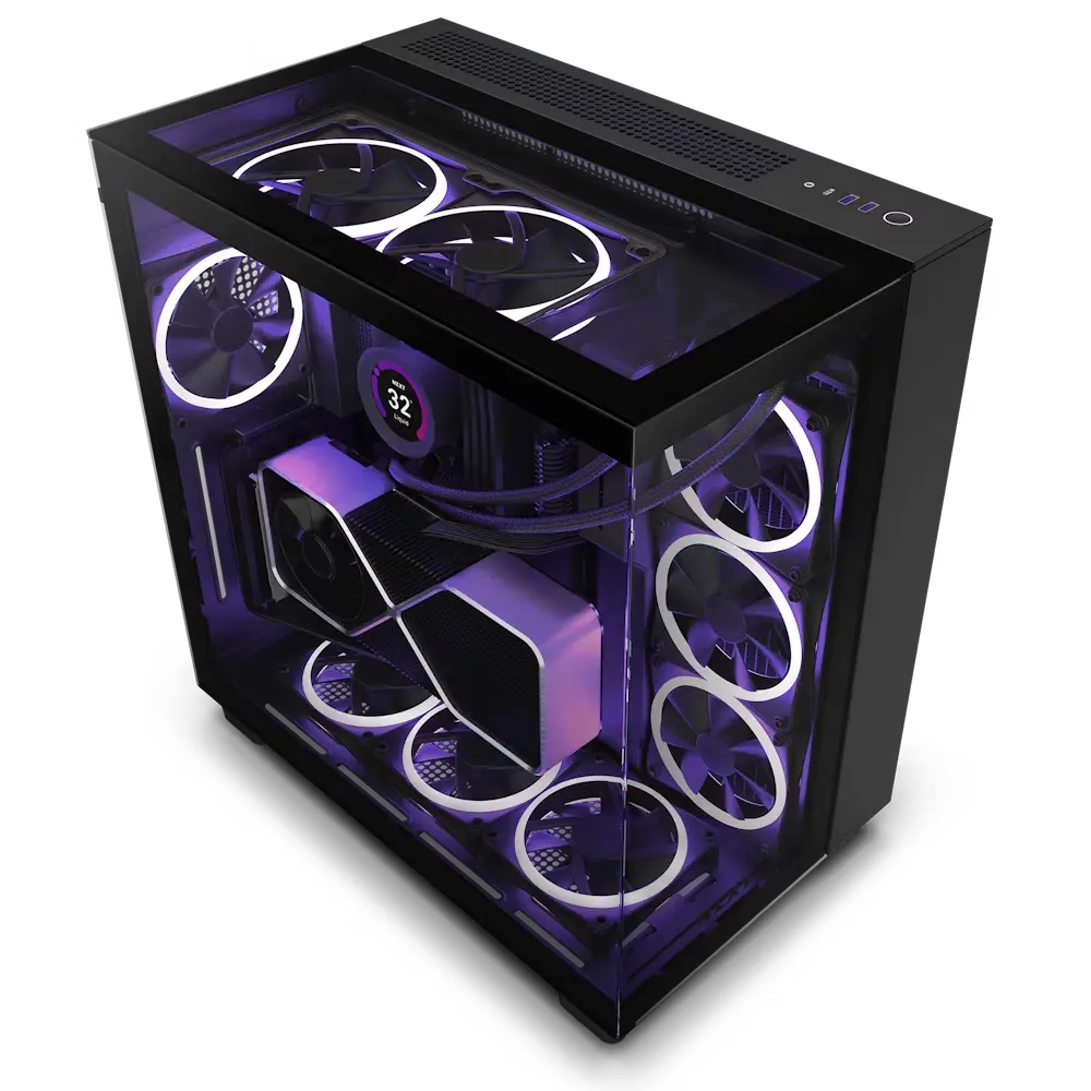 NZXT H9 ELITE EDITION ATX MID TOWER - BLACK