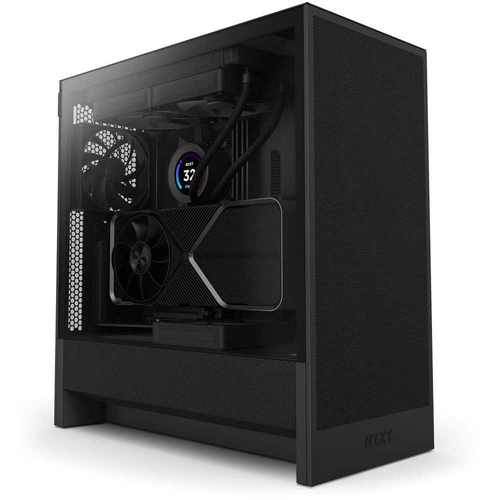 NZXT H5 FLOW 2024 EDITION ALL MID TOWER - BLACK