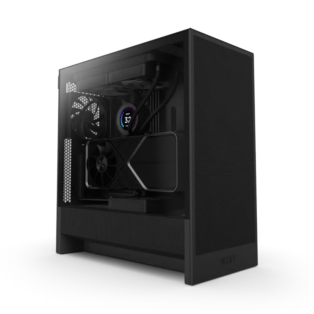 NZXT H5 FLOW 2024 EDITION ALL MID TOWER - BLACK