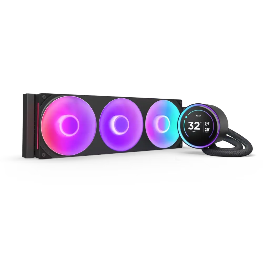 NZXT KRAKEN ELITE 360MM 2024 COOLER WITH CONTROLLER RGB - BLACK