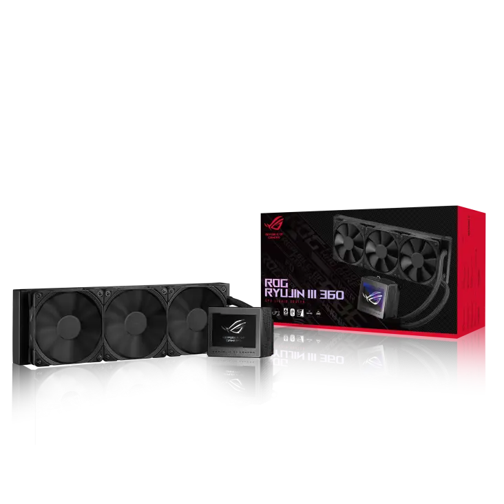 ASUS ROG RYUJIN III 360 ASETEK EMMA NOCTUA - BLACK