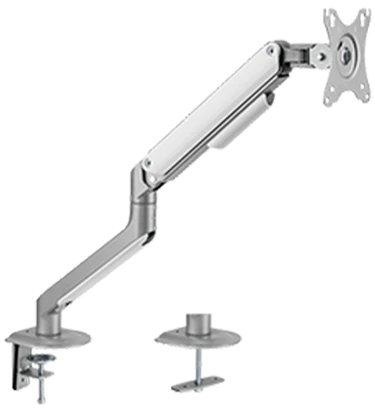 TWISTED MINDS SINGLE MONITOR ECONOMICAL SPRING MONITOR ARM WHITE(17" - 32" 100^100 9KG) - WHITE