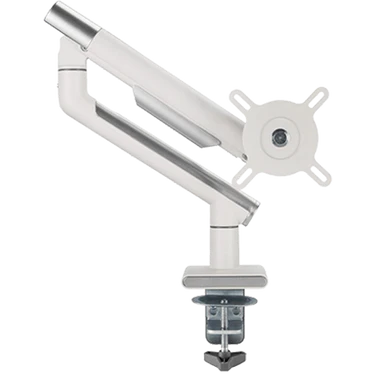 TWISTED MINDS SINGLE MONITOR PREMIUM SILM SPRING ASSISTED MONITOR ARM (17″ TO 32″ 100^100 9KG)- WHITE
