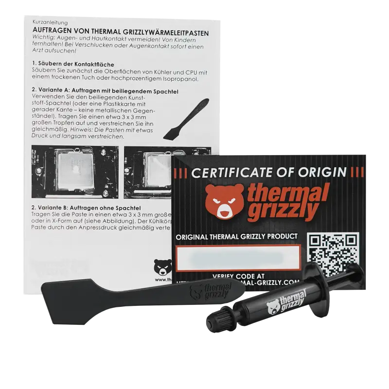 THERMAL GRIZZLY AERONAUT HIGH PERFORMANCE THERMAL PASTE - 1G