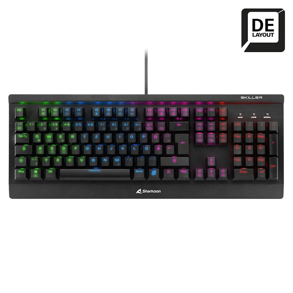 SHARKOON SKILLER MECHANICAL (US- LAYOUT) SGK3 - BLUE