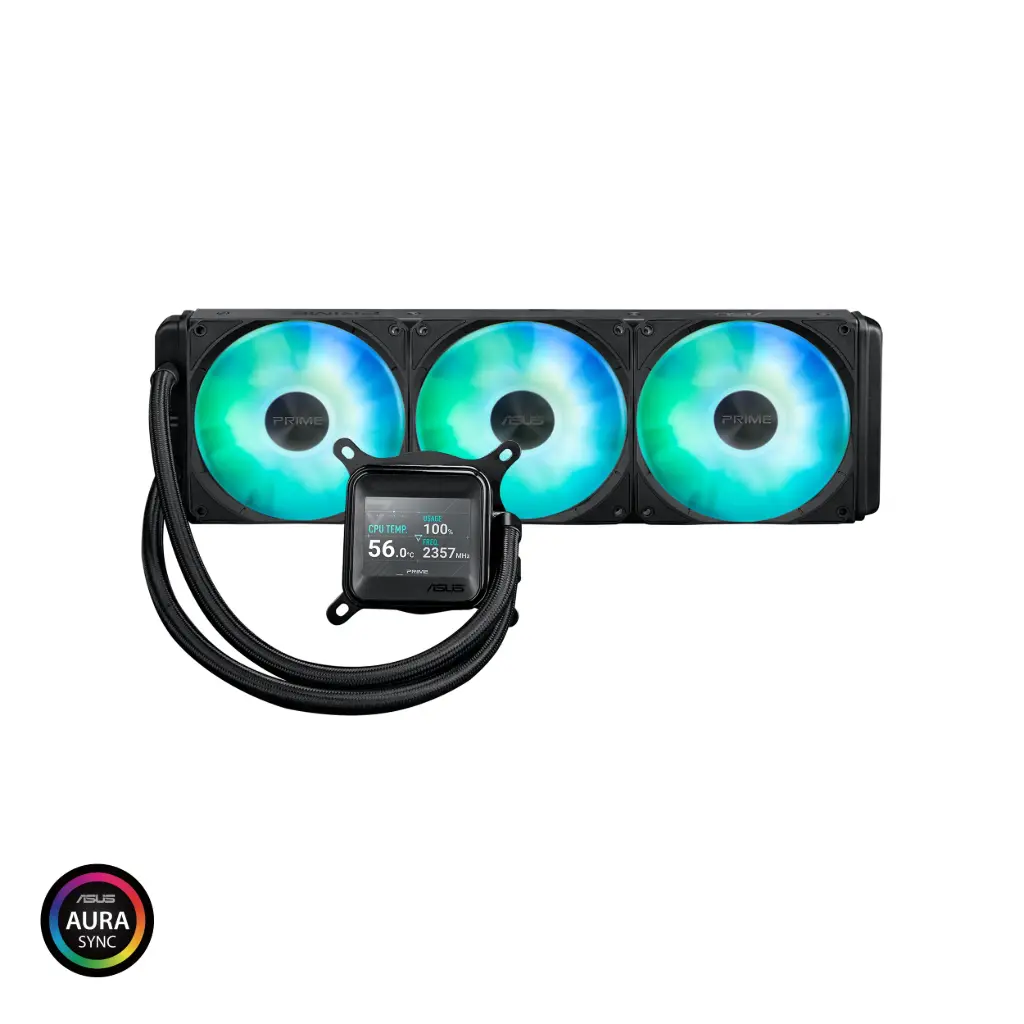 ASUS PRIME LC 360 LCD ARGB - BLACK