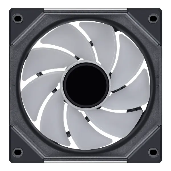 LIAN LI UNI FAN SL WIRELESS 120MM REVERSE BLADE ARGB FAN 1PCS - BLACK