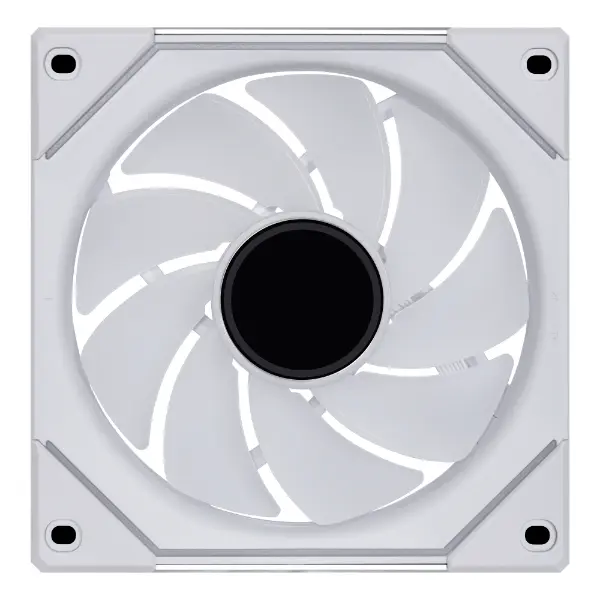 LIAN LI UNI FAN SL WIRELESS 120MM REVERSE BLADE ARGB FAN 1PCS - WHITE