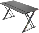 TWISTED MINDS X SHAPED RGB 150 *68*76.35 CM - BLACK