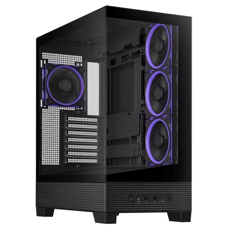ASUS TUF GAMING A31 PLUS MID TOWER ATX ARGB FANS - BLACK