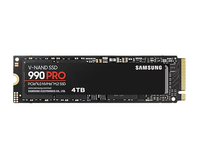 SAMSUNG 990 PRO 4TB PCI 4.0 NVME