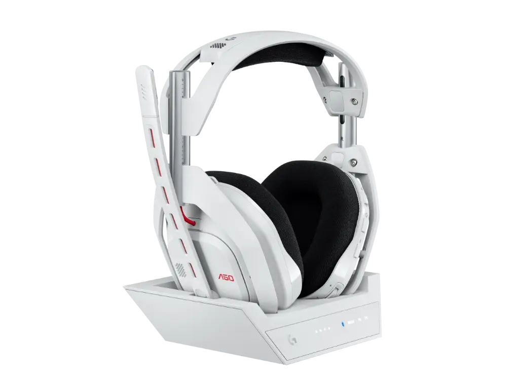 LOGITECH ASTRO A50 LIGHTSPEED WIRELESS GAMING HEADSET + BASE STATION - WHITE