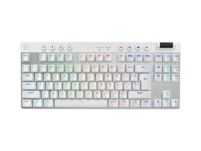 LOGITECH PRO X TKL LIGHTSPEED WIRELESS GAMING - WHITE