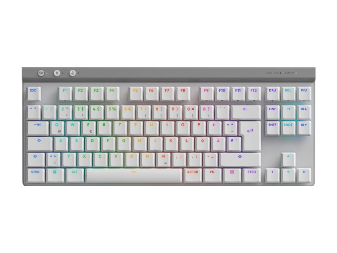 LOGITECH G515 LIGHTSPEED TKL WIRELESS (TACTILE) - WHITE
