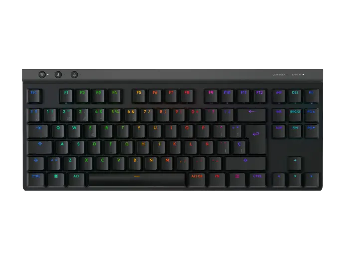 LOGITECH G515 LIGHTSPEED TKL WIRELESS (TACTILE) - BLACK