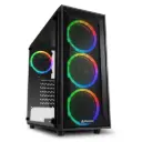 SHARKOON TG4M RGB ATX - BLACK