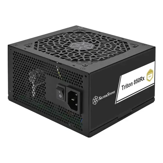 SILVERSTONE TRITON 850RX 850W CYBENETICS GOLD ATX 3.1 & PCIE 5.1 NON MODULAR - BLACK
