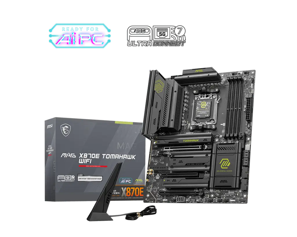 MSI MAG X870E Tomahawk WiFi AM5 DDR5  