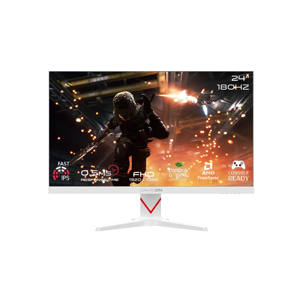 GAMEON MARKSMAN SERIES GOAM24FHD180IPS 0.5MS 180HZ 1920*1080 (FHD) - WHITE