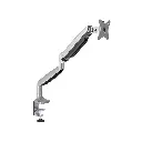 SKILL TECH SINGLE MONITOR THIN GAS SPRING MONITOR ARM (13″ - 32″ 100^100 9KG) - METALLIC GREY