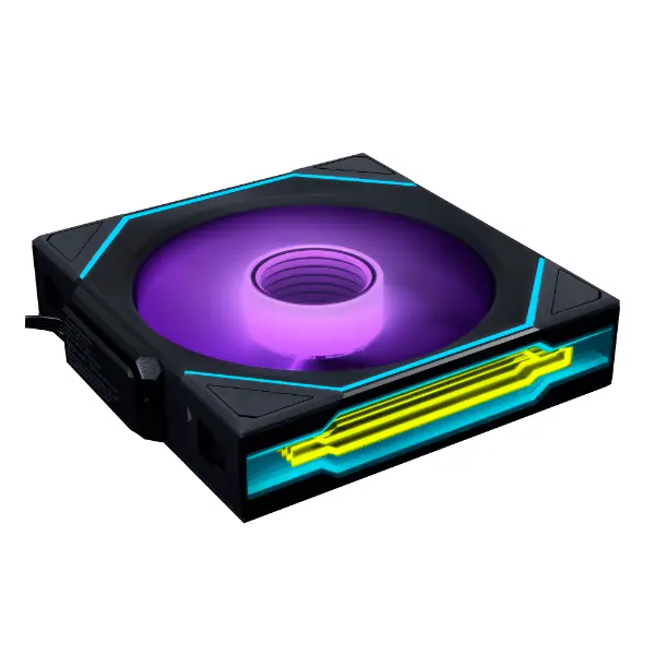 LIAN LI UNI FAN SL INFINITY WIRELESS 120MM (REVERSE BLADE) ARGB FAN 1PCS - BLACK