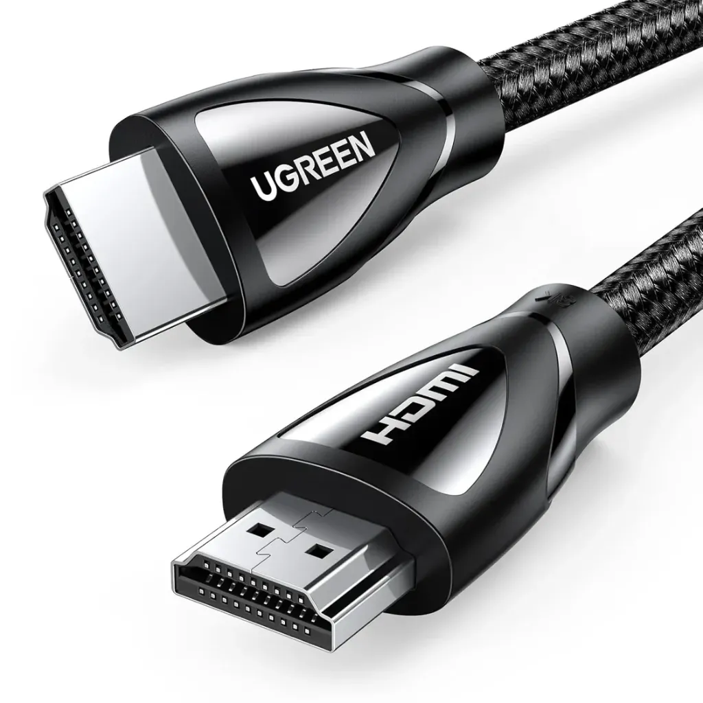UGREEN HDMI 2.1 MALE TO MALE BRAIDED CABLE 3M - BLACK
