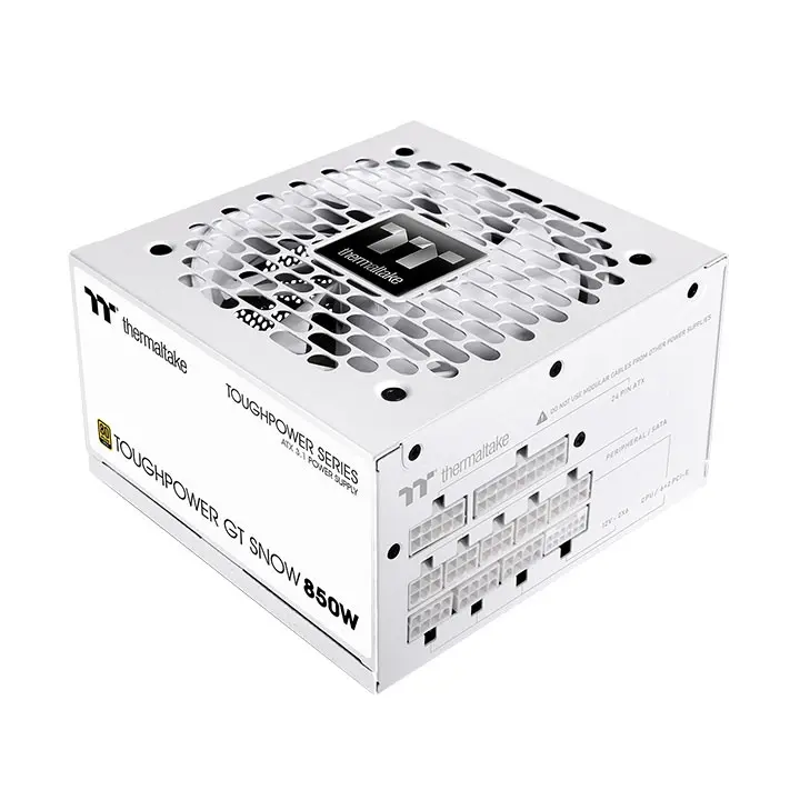 THERMALTAKE TOUGHPOWER GT 850W 80 PLUS GOLD ATX 3.1 & PCIE 5.1 FULLY MODULAR PSU - WHITE
