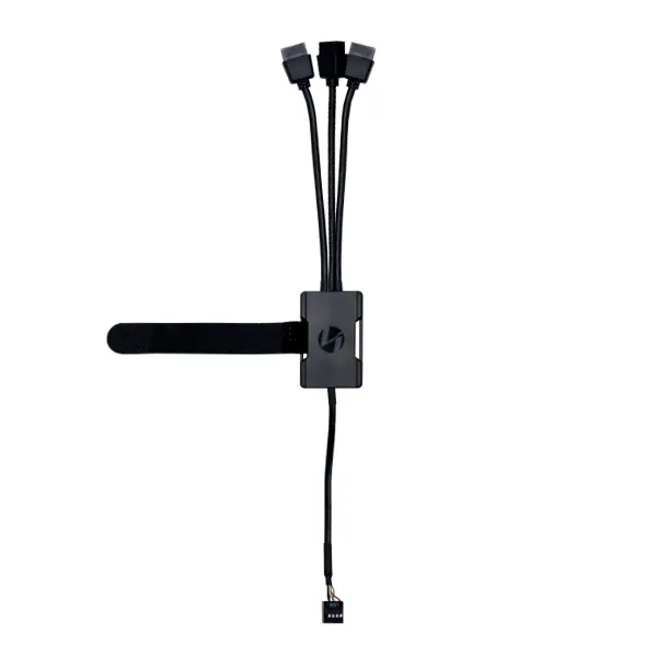 LIAN LI INTERNAL USB HUB 2.0 1-to-3 - BLACK