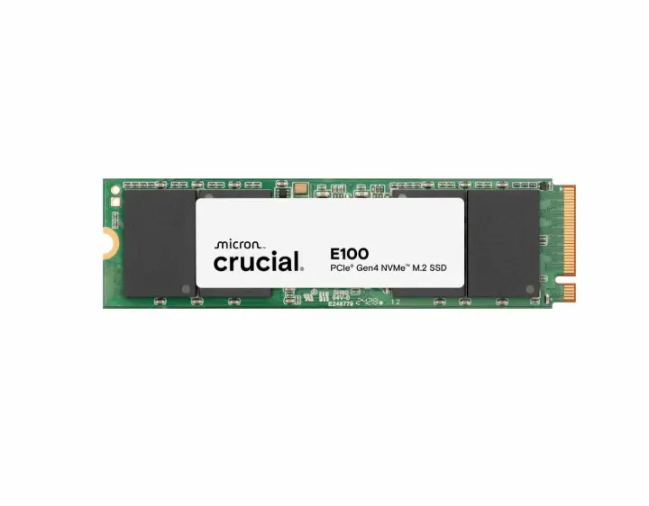 Crucial E100 1TB PCIe 4.0 NVMe Read:5000MBs Write:4500MBs