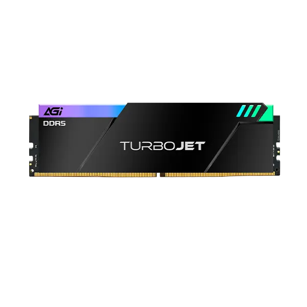 32GB AGi UD858 TURBOJET 6000 MT/s DDR5 (16GBX2) RGB - BLACK