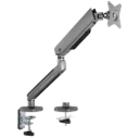 TWISTED MINDS SINGLE PREMIUM GAMING RGB LIGHTING  MONITOR ARM (17"-32" 100^100 9KG) - GREY