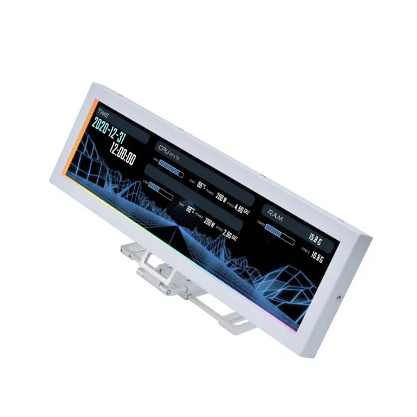 LIAN LI 8.8" UNIVERSAL SCREEN - WHITE