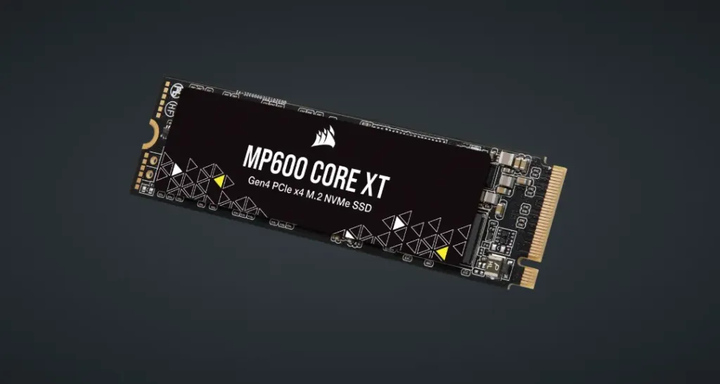 CORSAIR MP600 CORE XT 2TB PCIe 4.0 NVMe Read: 5,900MBs Write: 5,000MBs