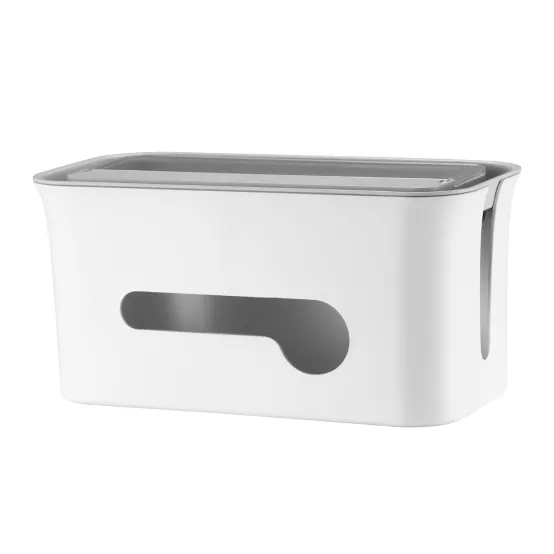 NAVO CABLE MANAGEMENT BOX - WHITE