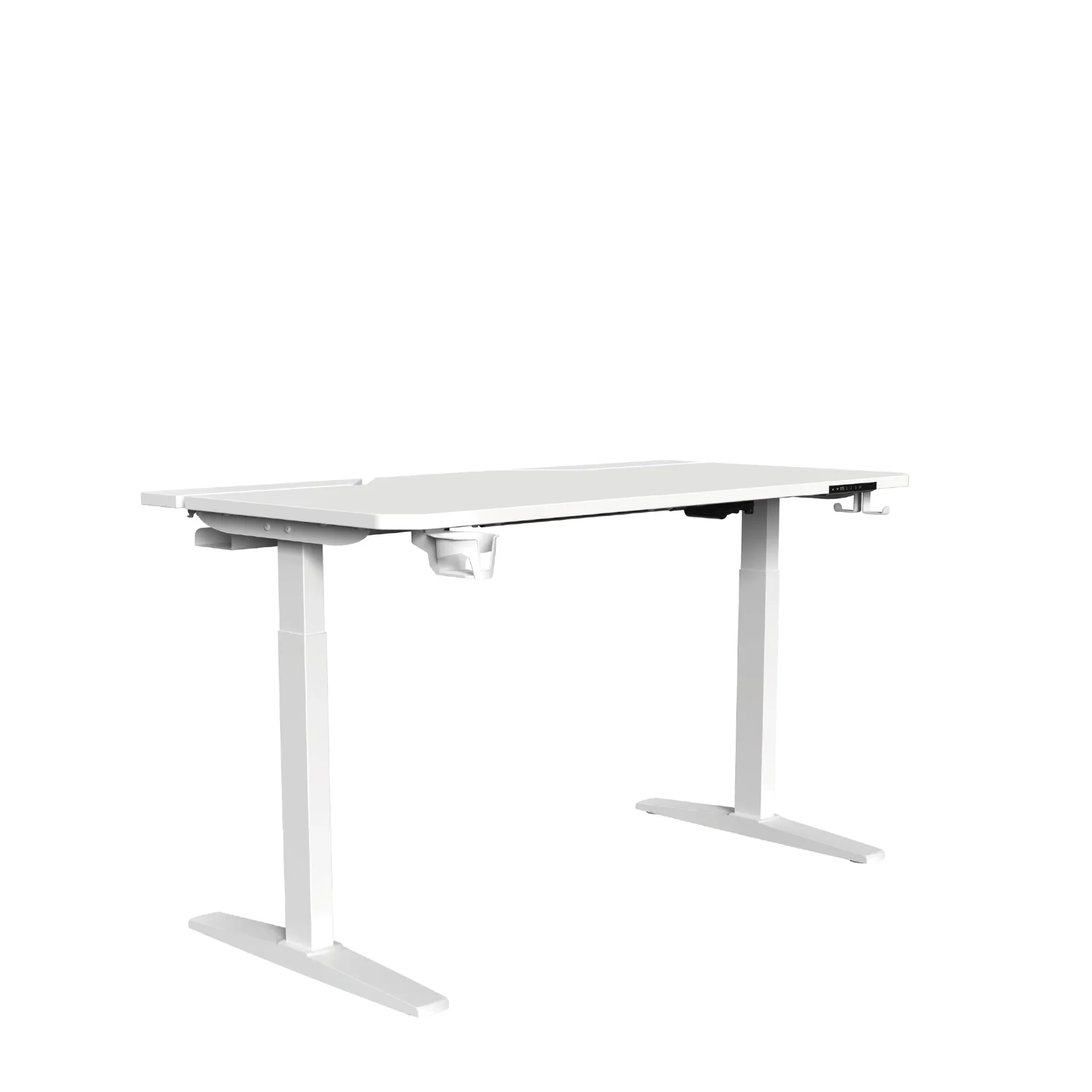 NAVO APEX AURADESK ELECTRIC GAMING DESK 150*75*73.5-118.5 CM- WHITE