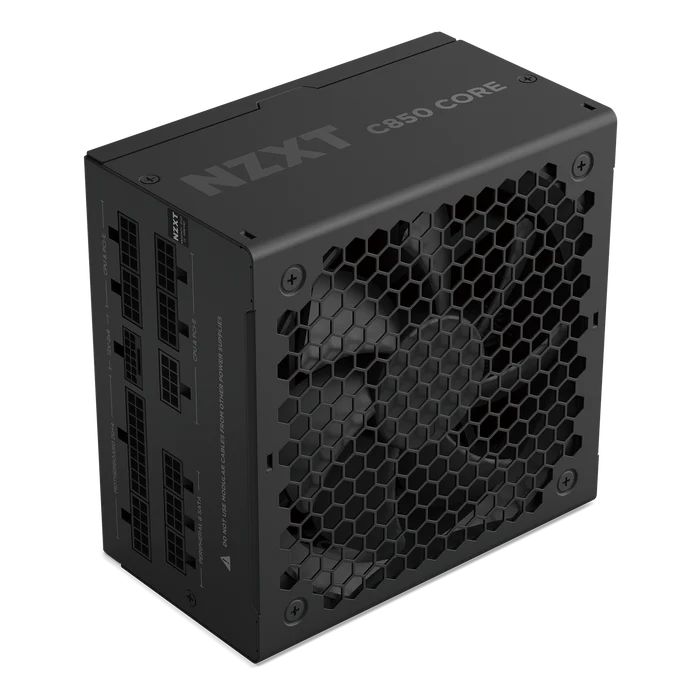 NZXT C850 850W 80 PLUS GOLD ATX 3.1 & PCIE 5.1 FULLY MODULAR - BLACK