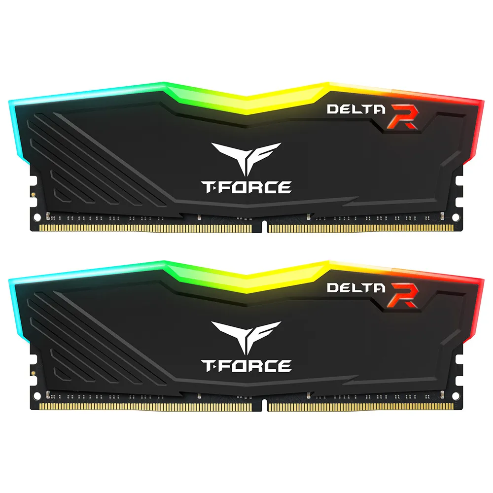 32GB TEAMGROUP T-FORCE DELTA 3600 MT/s DDR4 (16GBX2) RGB - BLACK