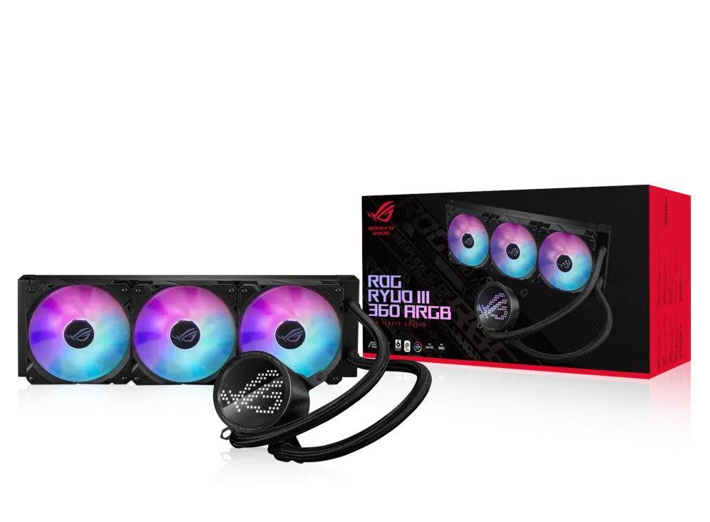 ASUS ROG RYUO III 360 ARGB ASETEK EMMA AURA - BLACK