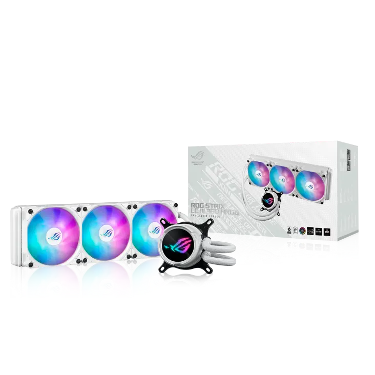 ASUS ROG STRIX LC III 360 ASETEK SIGRID V2 ARGB - WHITE