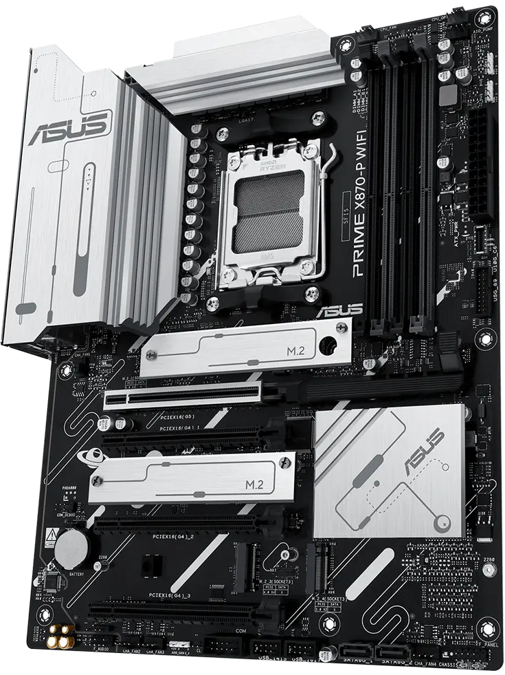 ASUS PRIME X870-P WIFI AM5 AMD ,X870, USB4, WIFI7, AURA