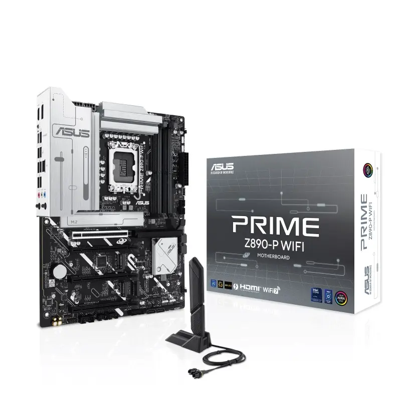 ASUS PRIME Z890-P WIFI INTEL LGA 1851 DDR5 PCIe 5.0 ATX - BLACK