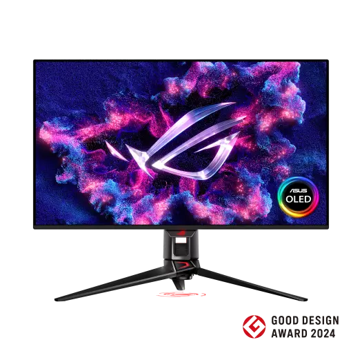 ASUS ROG SWIFT PG32UCDM GAMING MONITOR 0.03ms 240Hz QD-OLED 3840x2160 (4K UHD) - BLACK