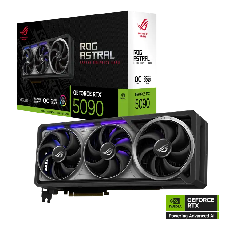ASUS ROG Astral GeForce RTX™ 5090 32GB OC Edition GDDR7 - BLACK