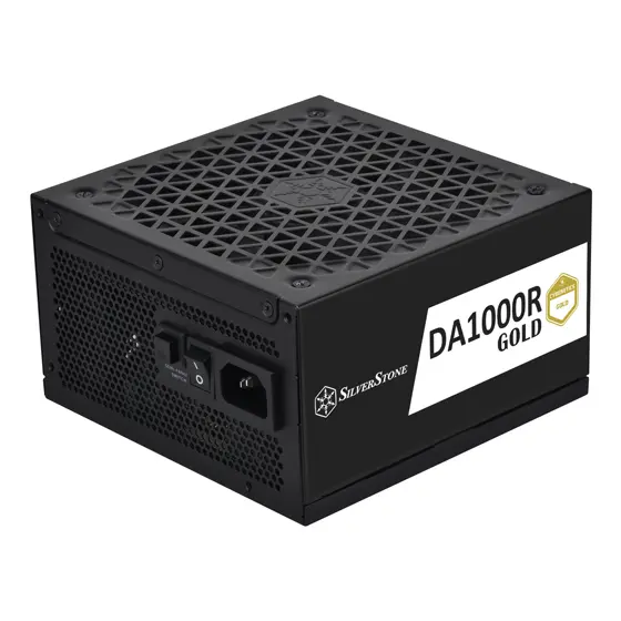 SILVERTONE 1000W CYBENETICS GOLD ATX 3.0 & PCIE 5.0 FULLY MODULAR ATX - BLACK