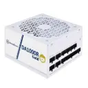 SILVERSTONE DA1000R 1000W CYBENETICS GOLD ATX 3.0 PCIE 5.0 FULLY MODULAR ATX POWER SUPPLY - WHITE