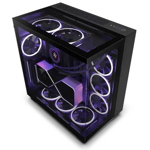 NZXT H9 ELITE EDITION ATX MID TOWER - BLACK