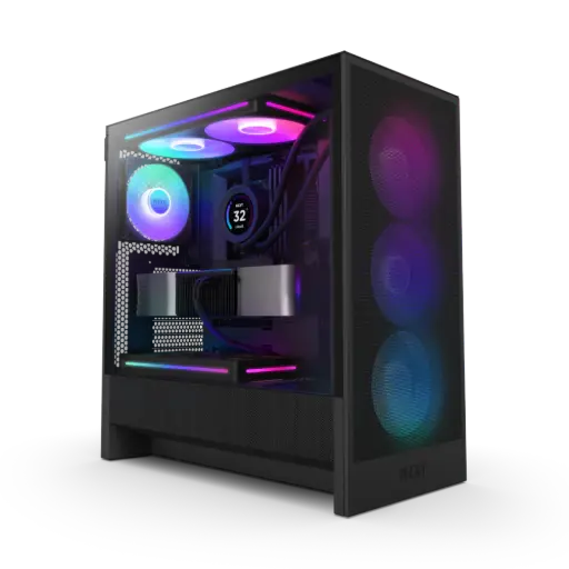 NZXT H5 FLOW 2024 EDITION MID TOWER RGB - BLACK