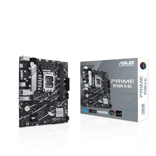 ASUS PRIME B760M-K D4 INTEL LGA1700,B760,USB3.2 GEN 1